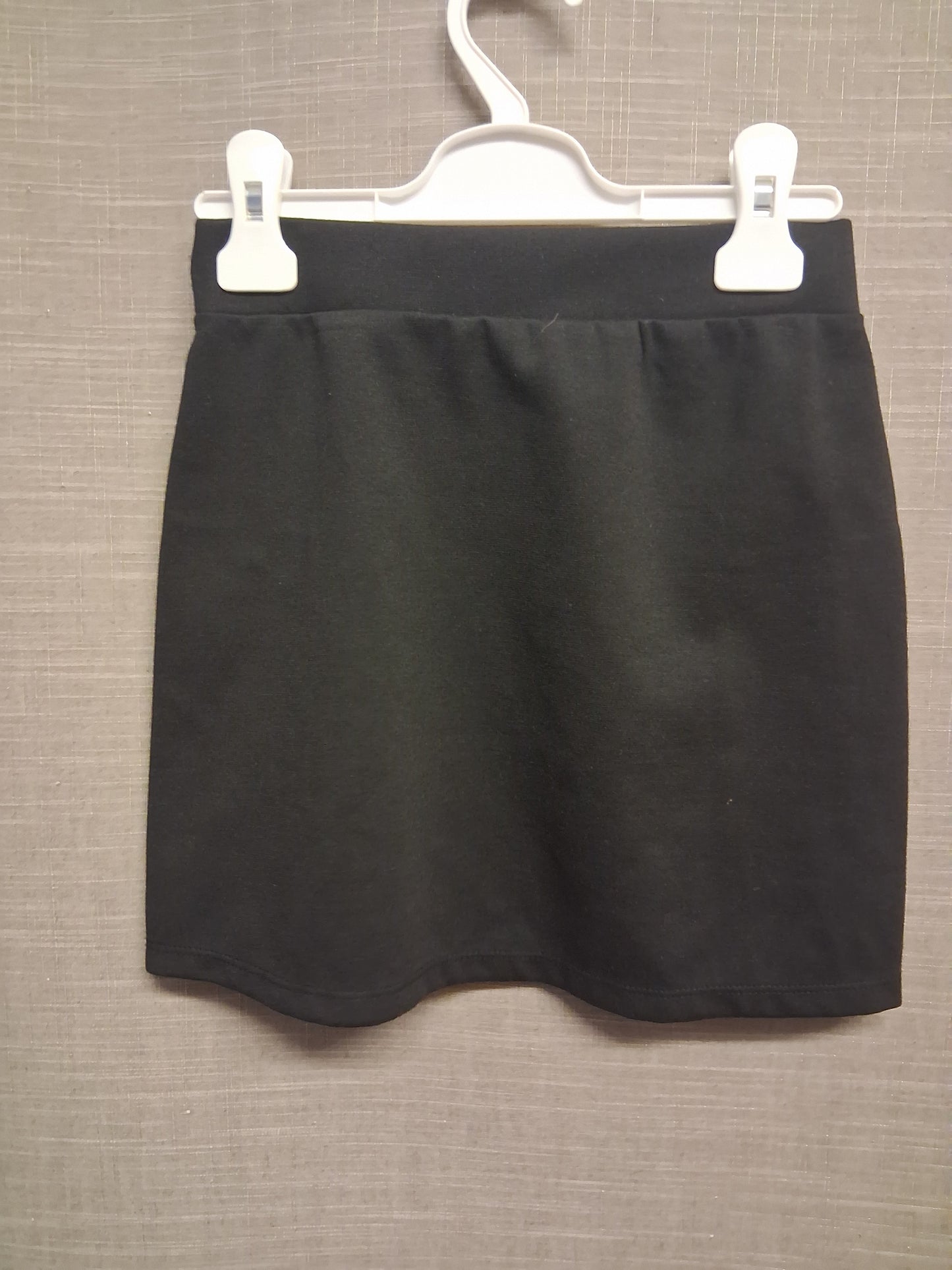 River Island Girls Jersey Skirt Black White Zebra Print with Pockets Age 7-8 Years New