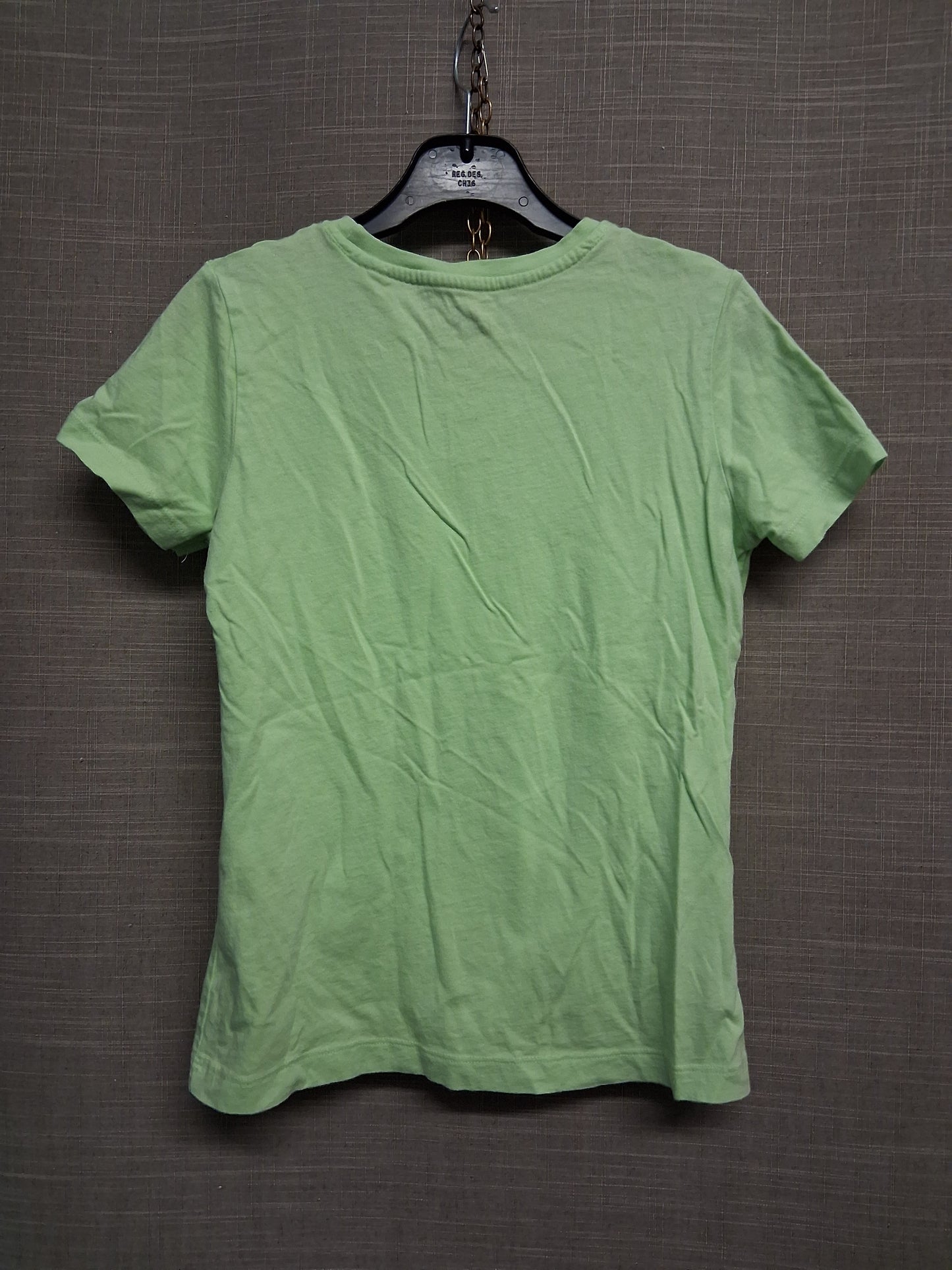 Primark Disney Girls Tinkerbell T-Shirt Green Short Sleeve Age 9-10 years