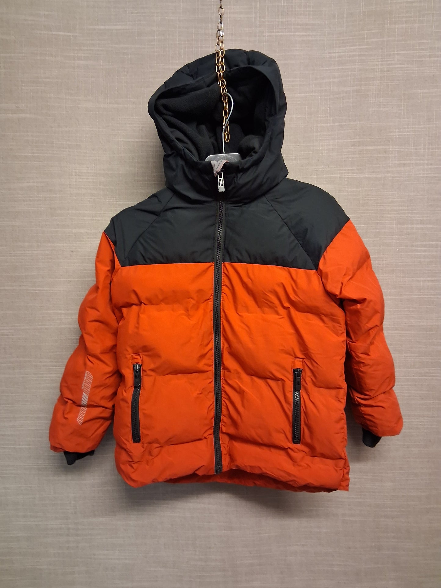Next Boys Black Red Puffer Coat Age 5 Years