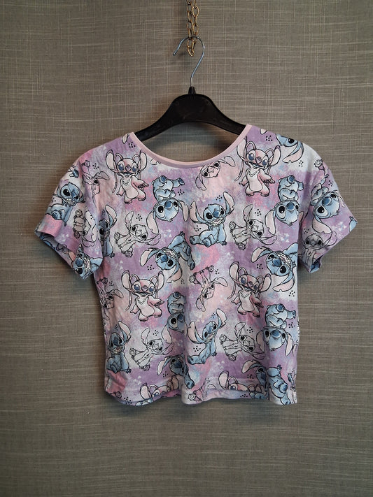 Disney Stitch Crop Short Sleeve T-Shirt Age 6 Years