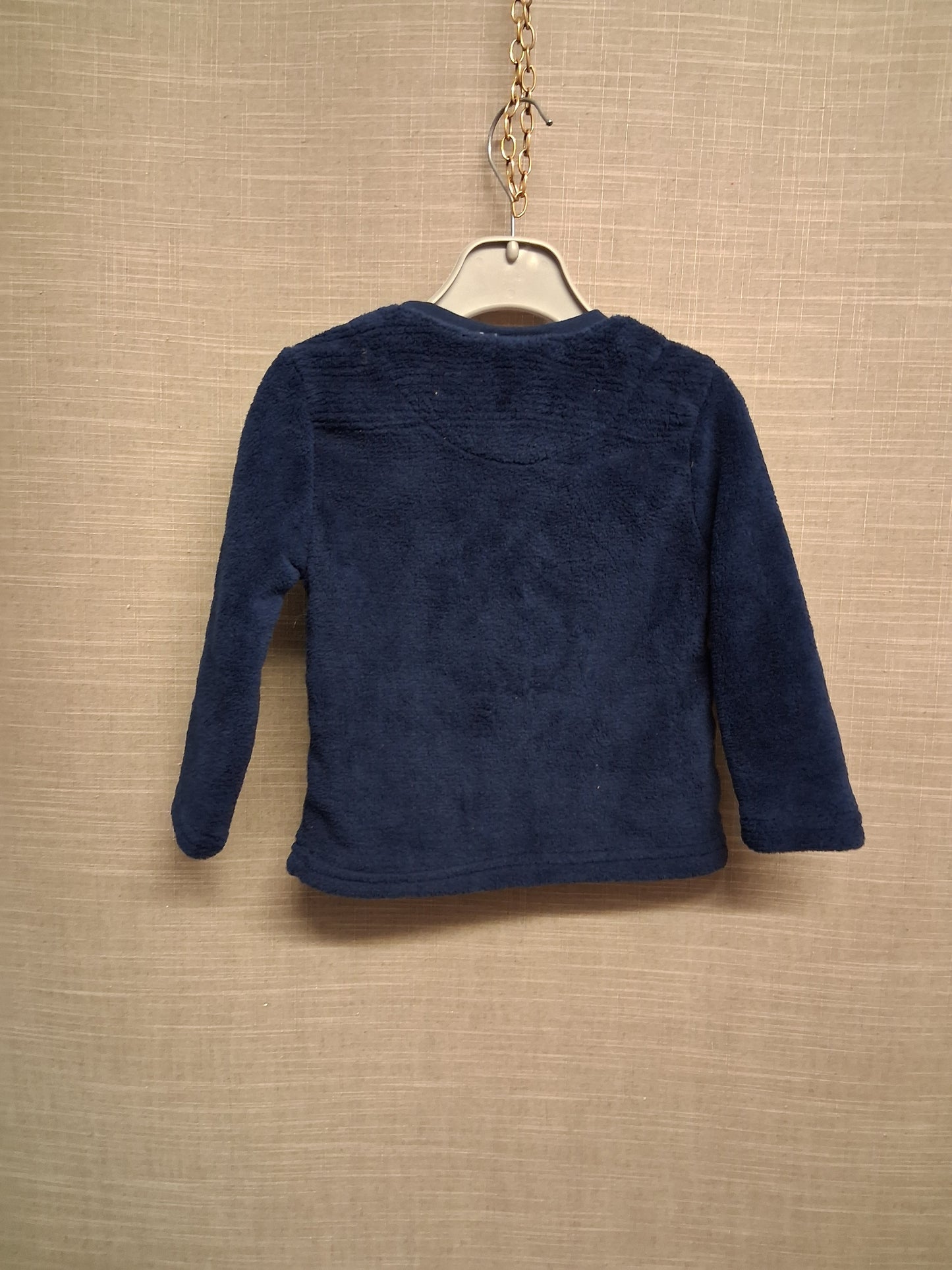Primark Paw Patrol Boys Navy Blue Fleece Pyjama Top New Age 18-24 Months