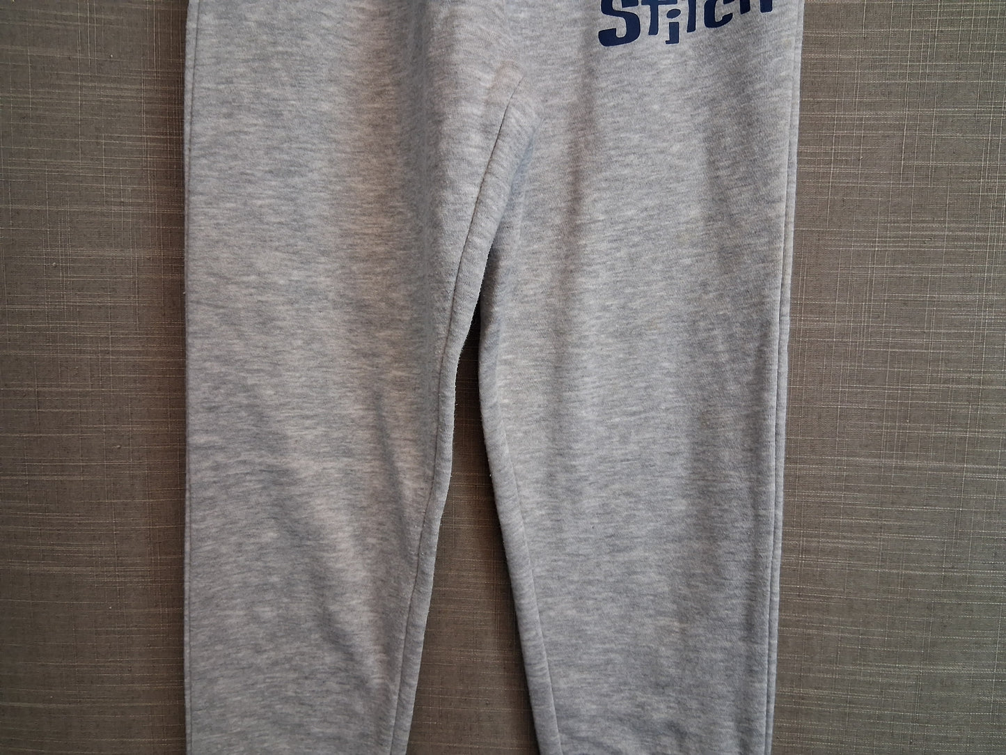 Disney Primark Grey Stitch Joggers Age 10-11 Years