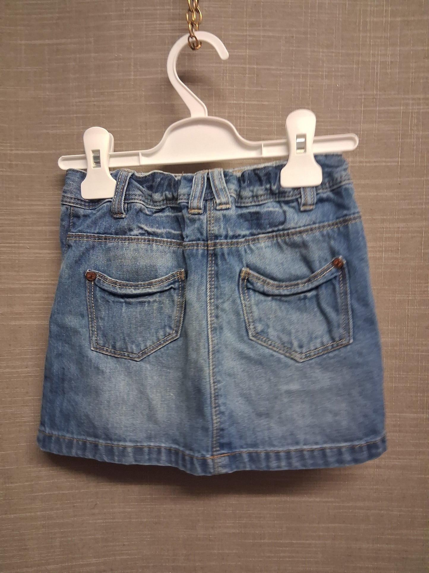 Next Girls Denim Skirt Blue Age 4-5 Years