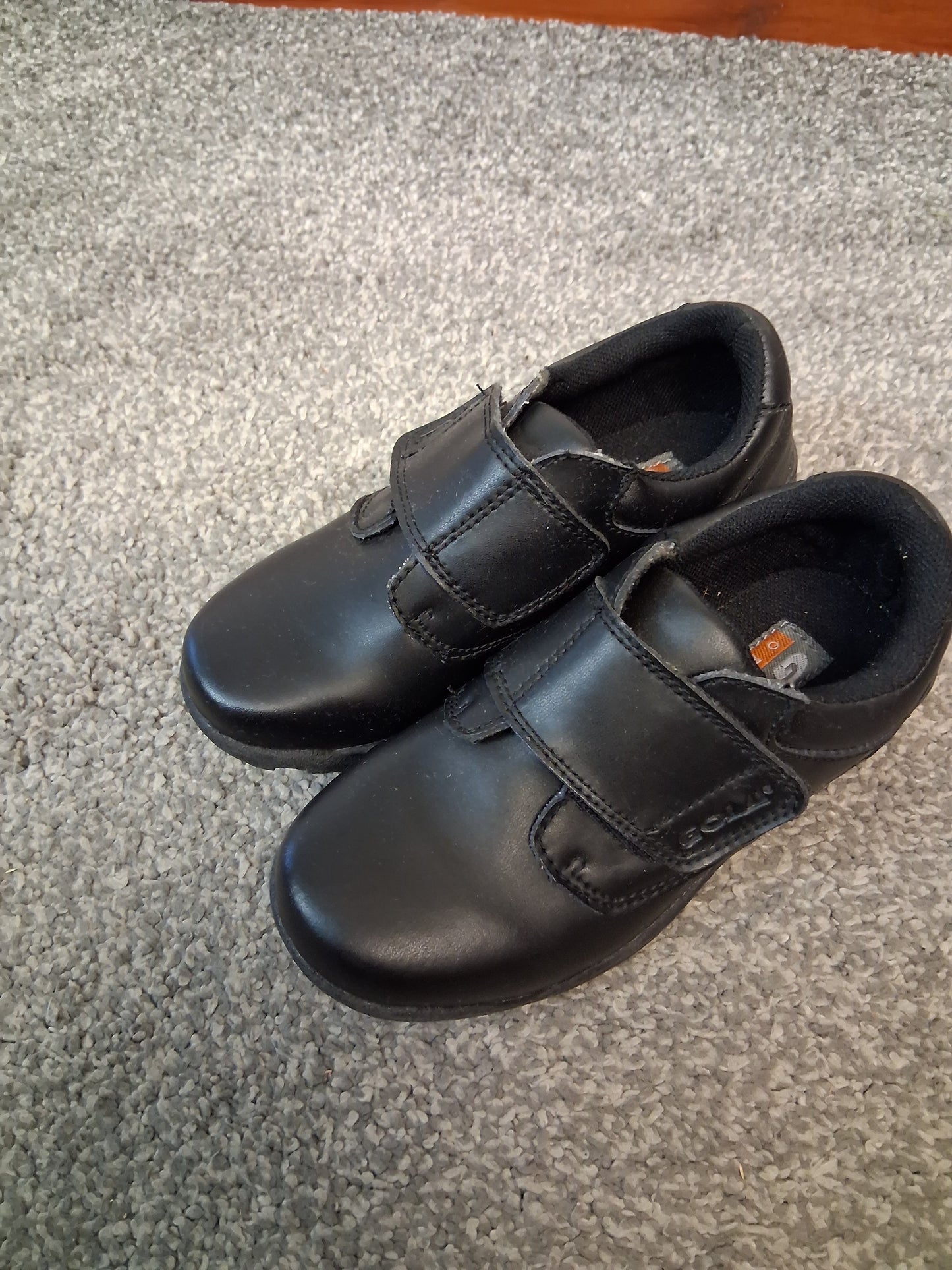 Gola Boys Black School Shoes Size 10 New