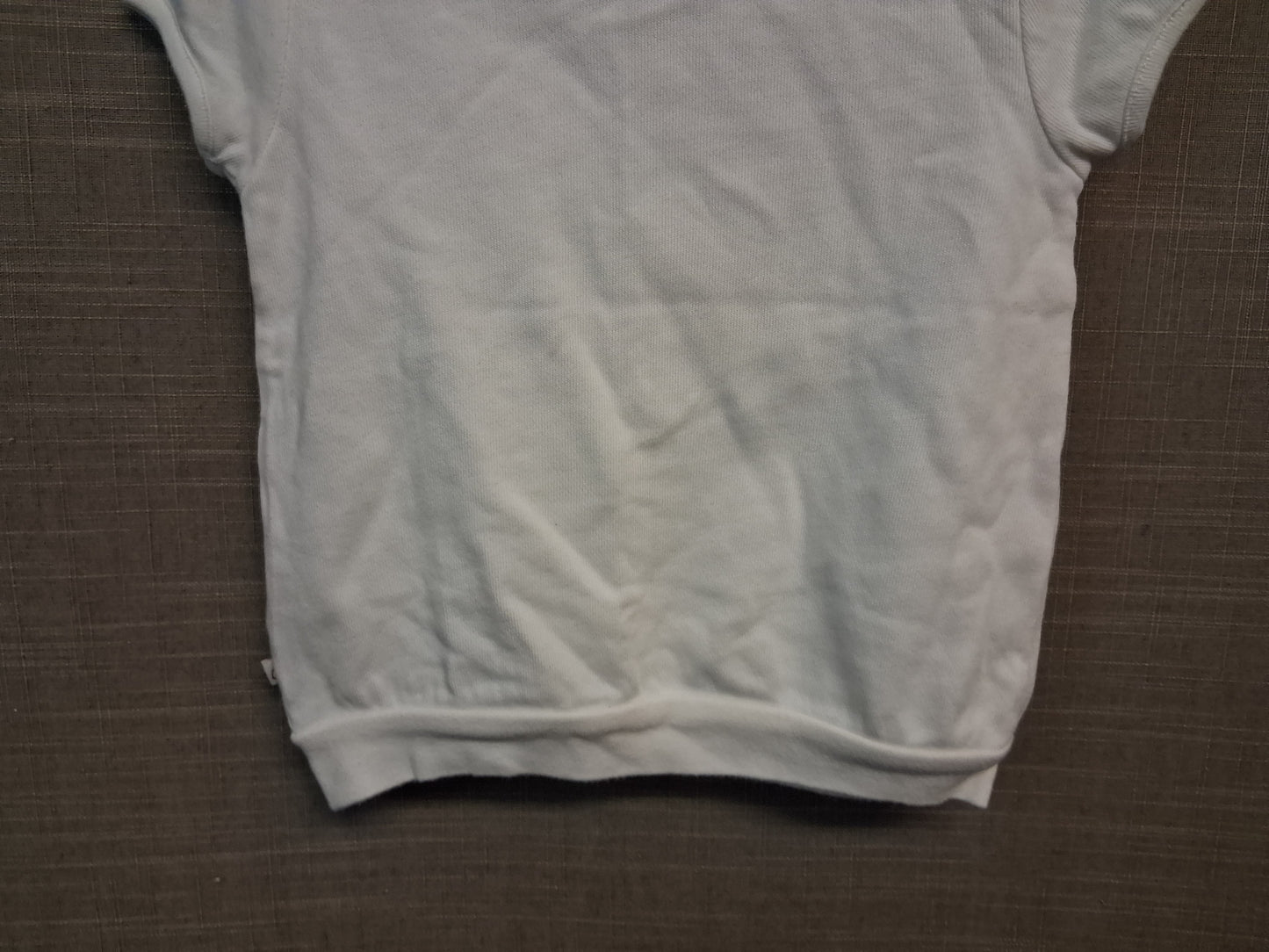 Ted Baker Girls Short Sleeve T-Shirt Cat Theme White Age 18-24 Months