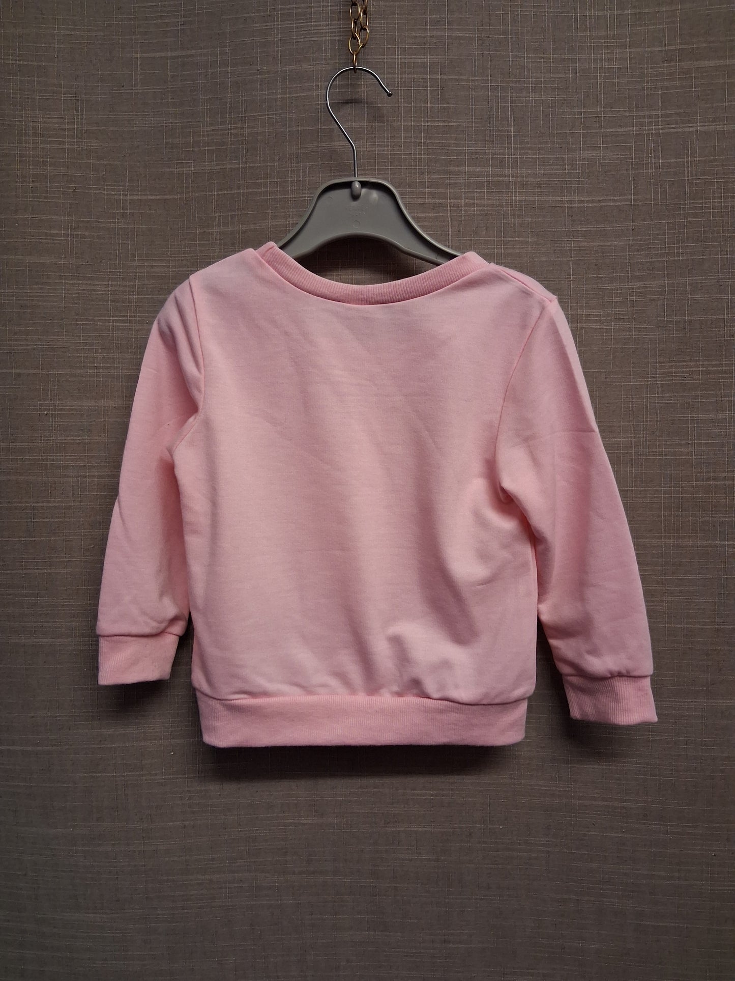 Shein Girls First Birthday Pink Sweater Jumper Age 12-18 Months