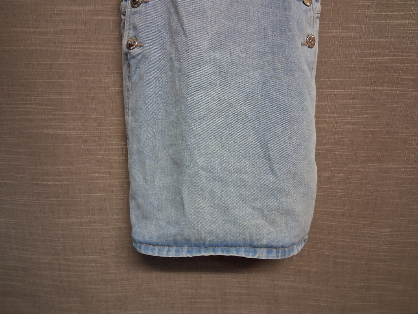 Matalan Girls Light Blue Denim Pinafore Dress Age 8 Years