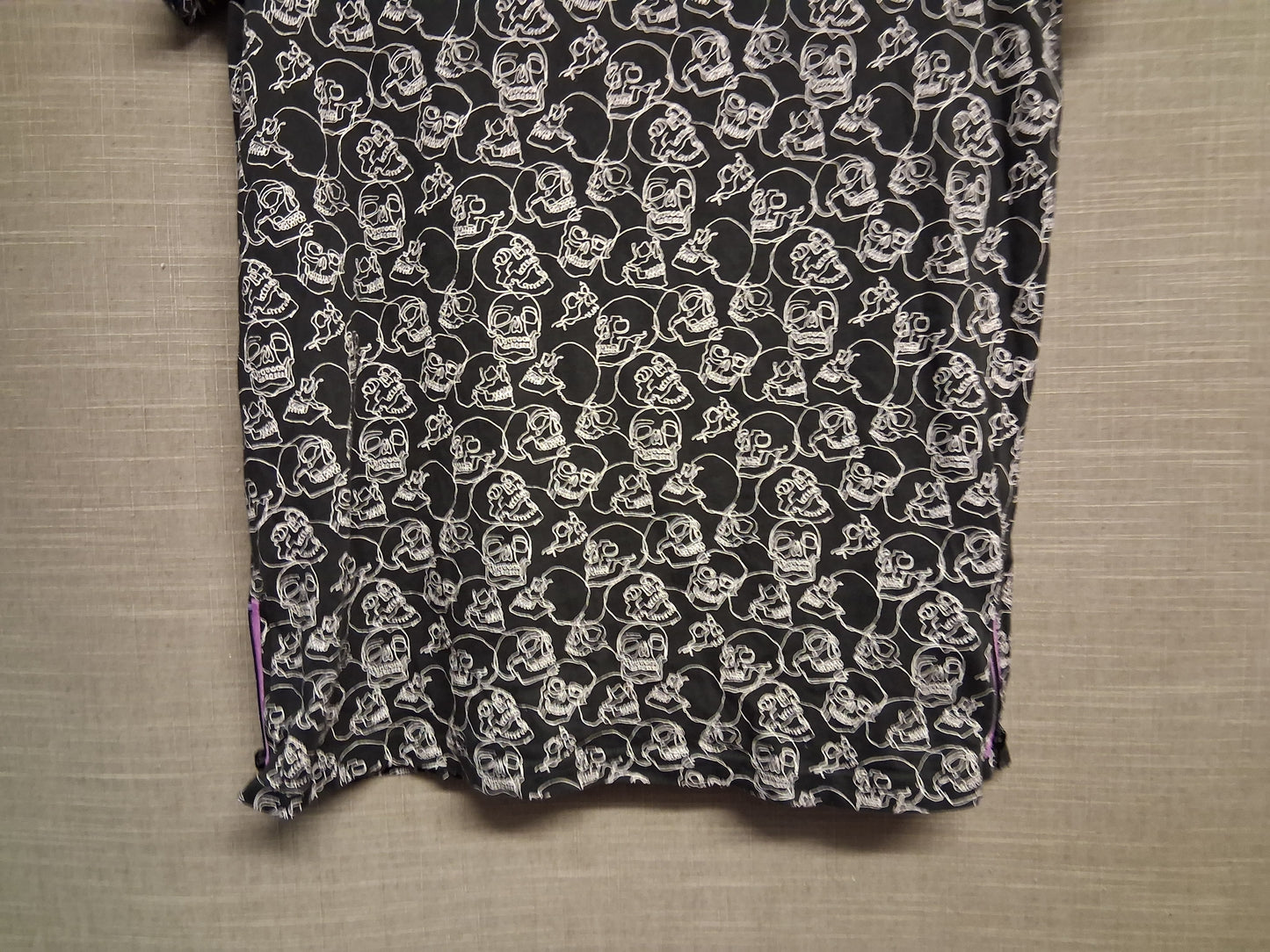 TU Black Grey Skull Print Short Sleeve T-Shirt Diamante Detail Age 13 Years