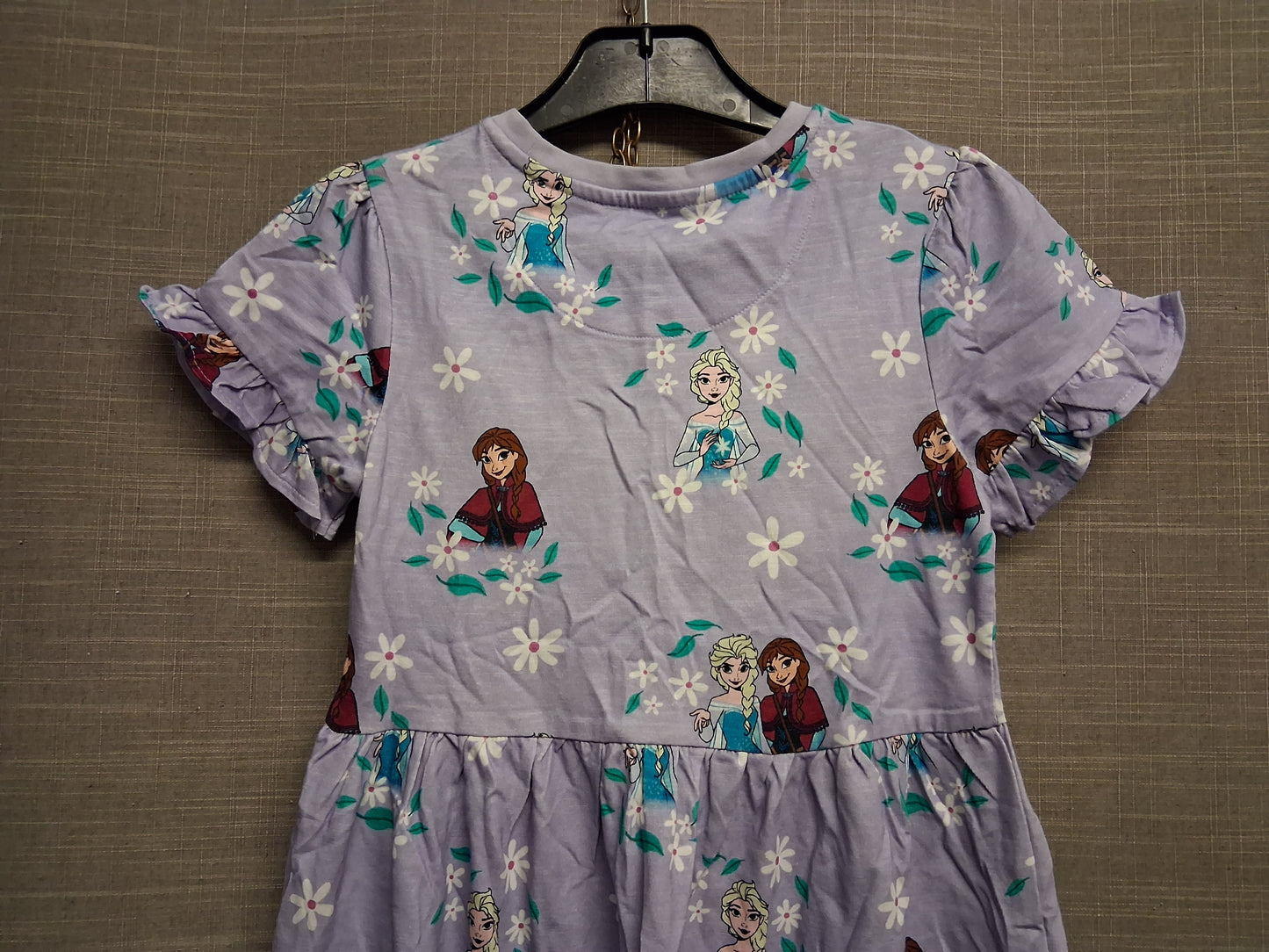 Marks & Spencer Frozen Lilac T-Shirt Dress Age 7-8 Years New