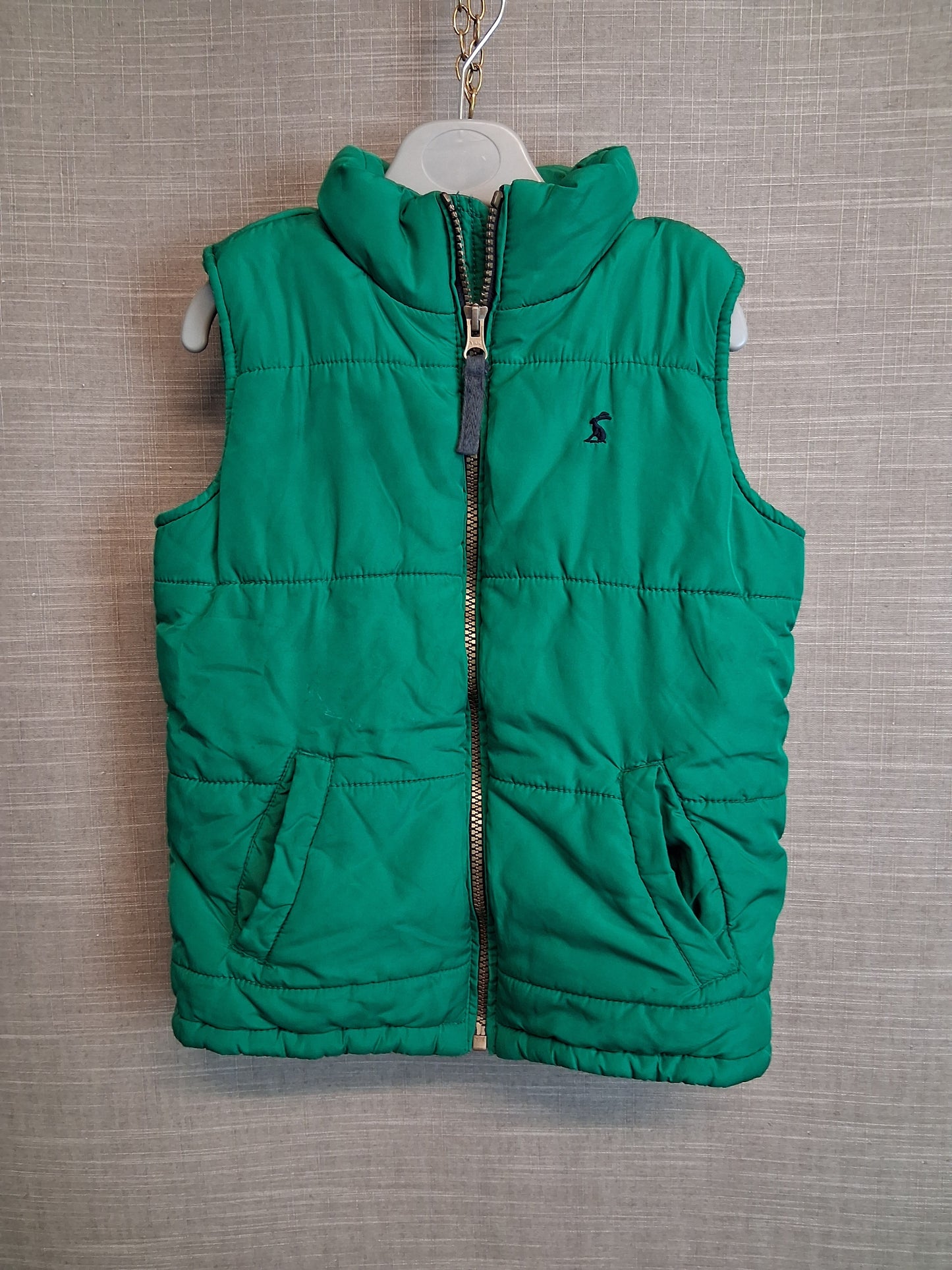 Joules Boys Padded Bodywarmer Gilet Green Age 6 Years