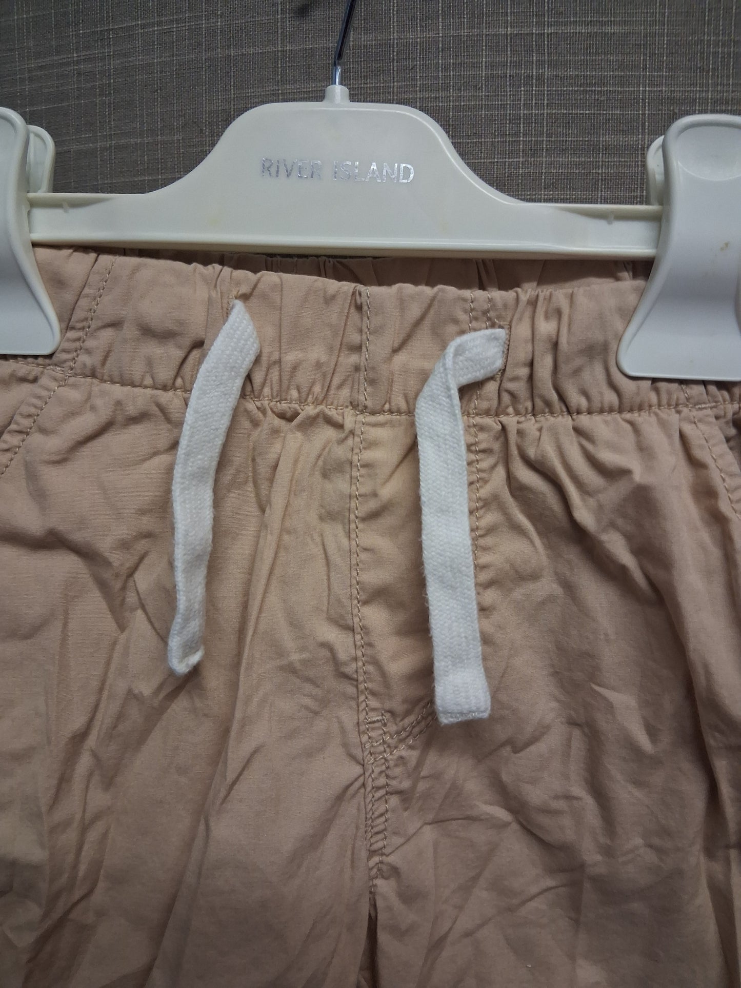 H&M Boys Cream Chino Shorts Age 6-7 Years