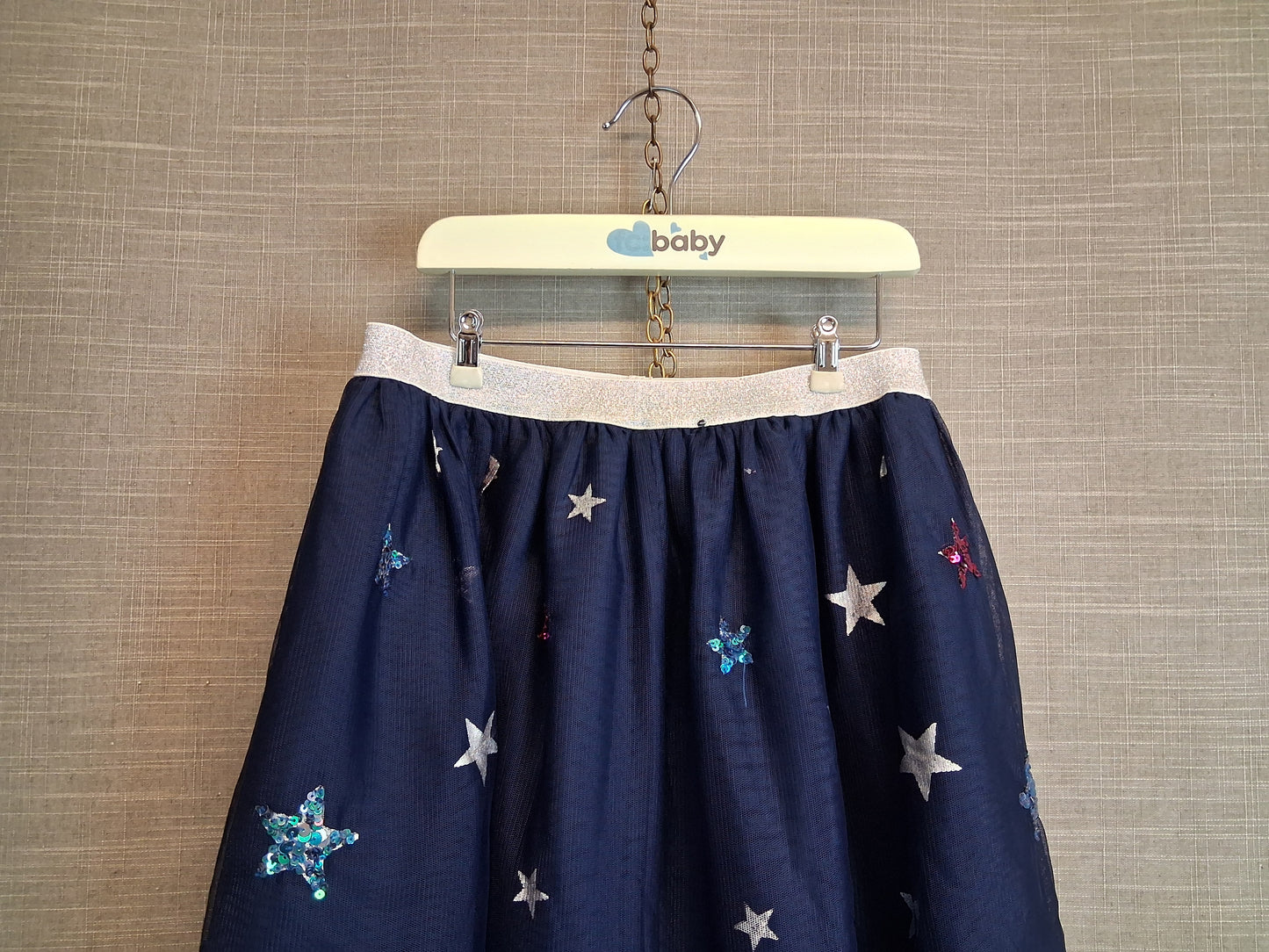 George Blue Star Tutu Skirt Age 8-9 Years