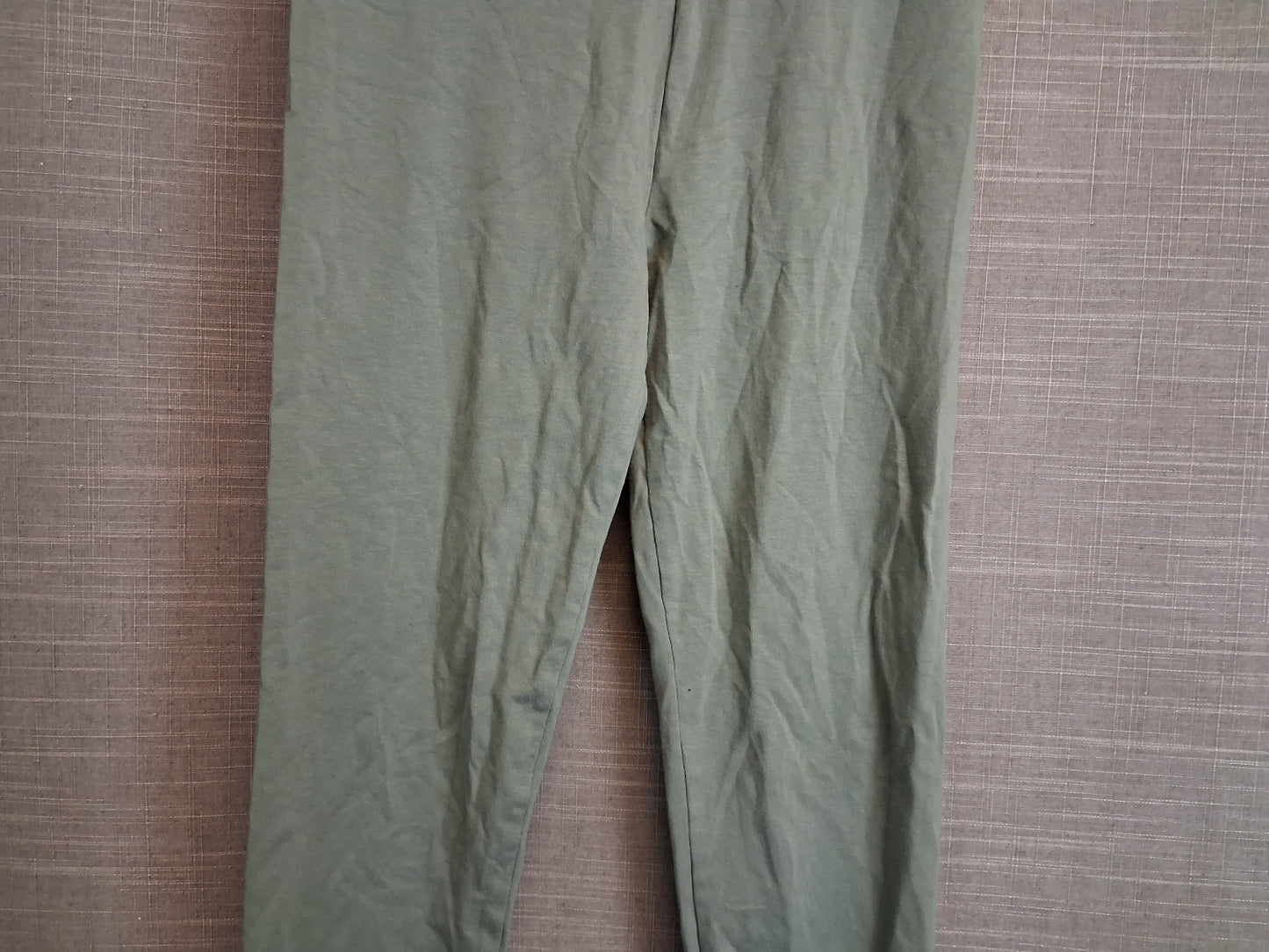 George Girls Green Leggings Lace Hem Age 11-12 Years