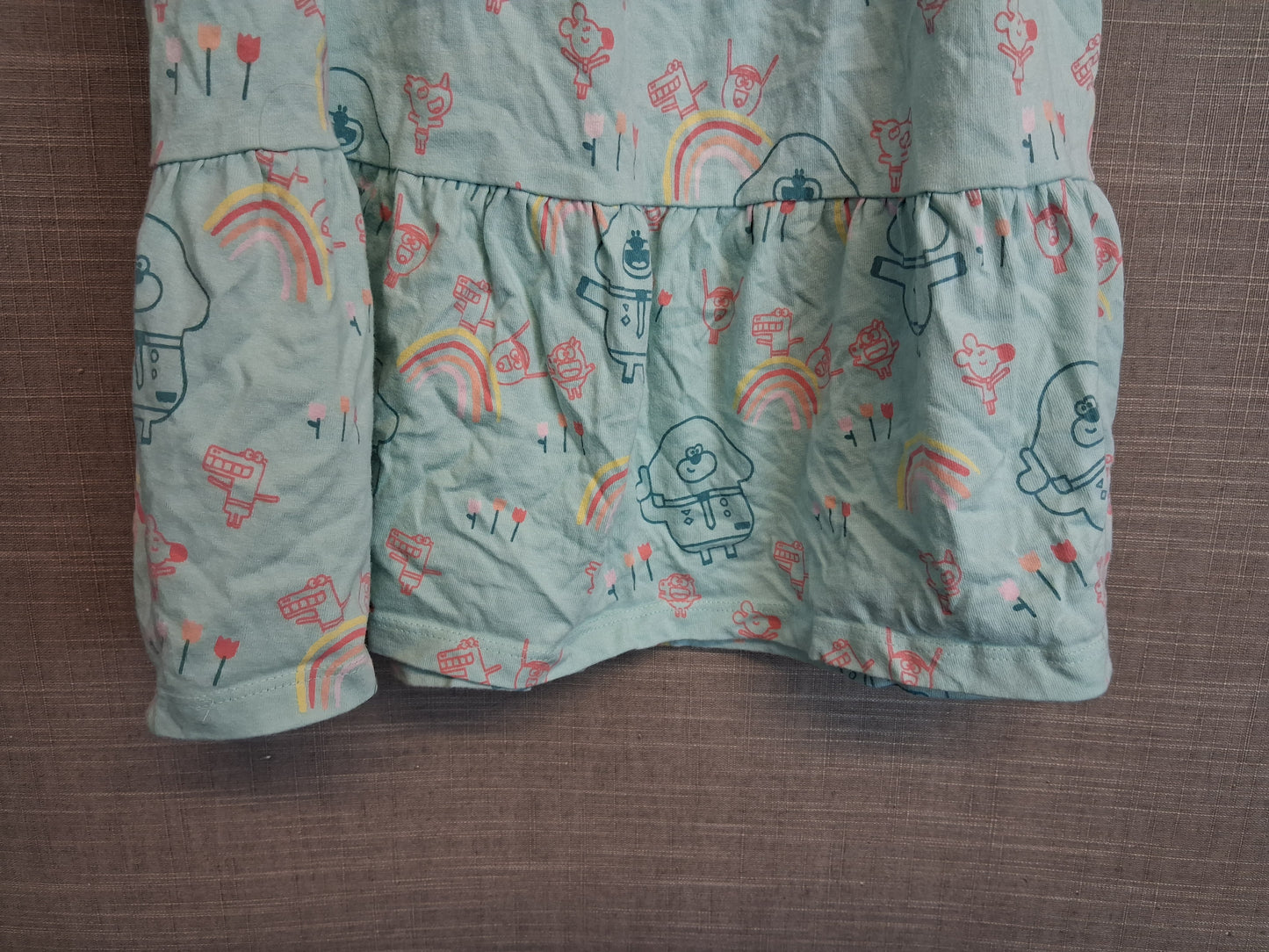 George Bluey Jersey T-Shirt Dress Short Sleeve Age 4-5 Years