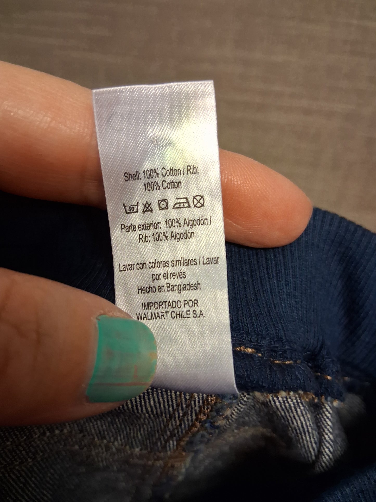 George Boys Denim Jeans Age 0-3 Months