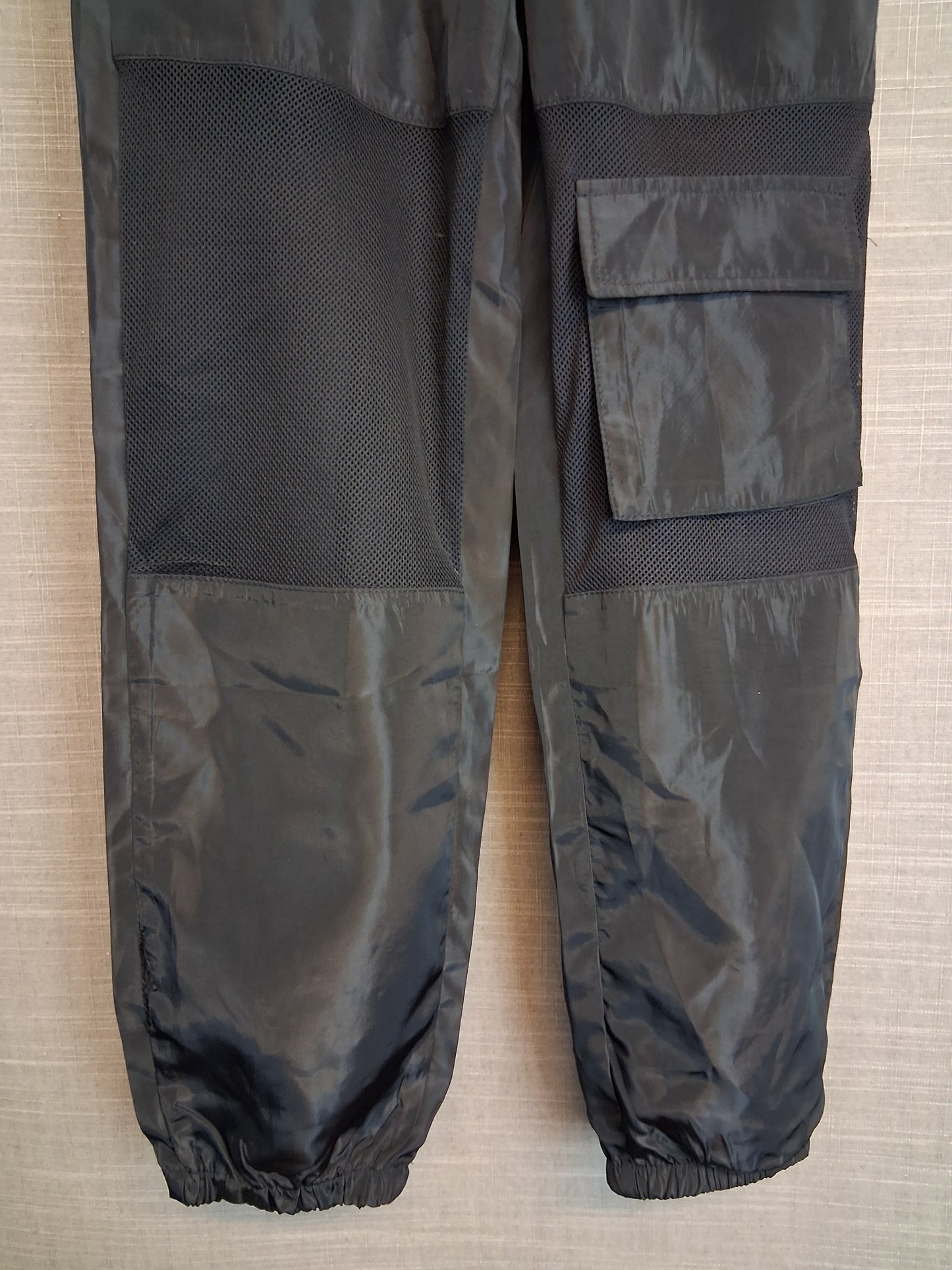 Shein Girls Black Cargo Trousers Age 10 Years