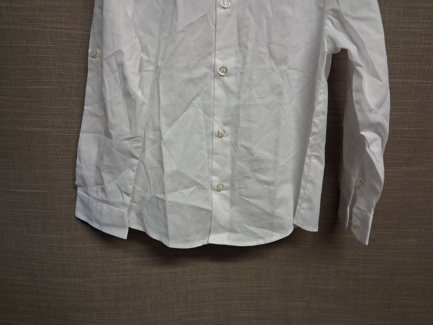 Bebebo Boys White Long Sleeve Shirt Age 4 Years