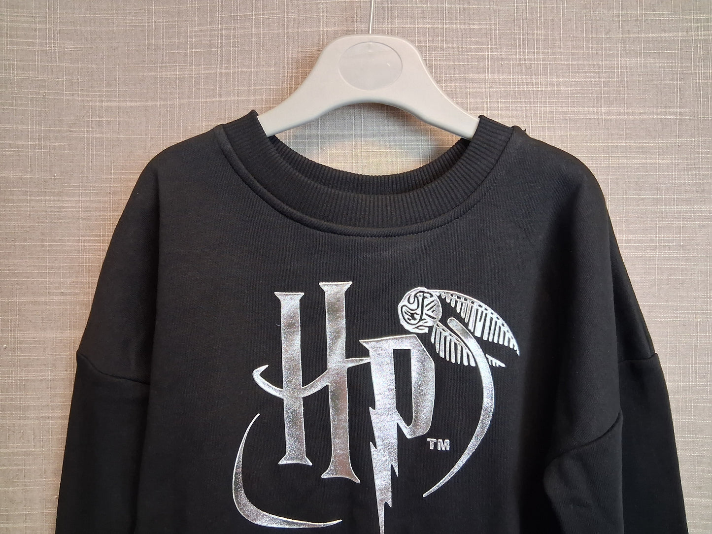 George Harry Potter Jumper Pullover Black Age 5-6 Years