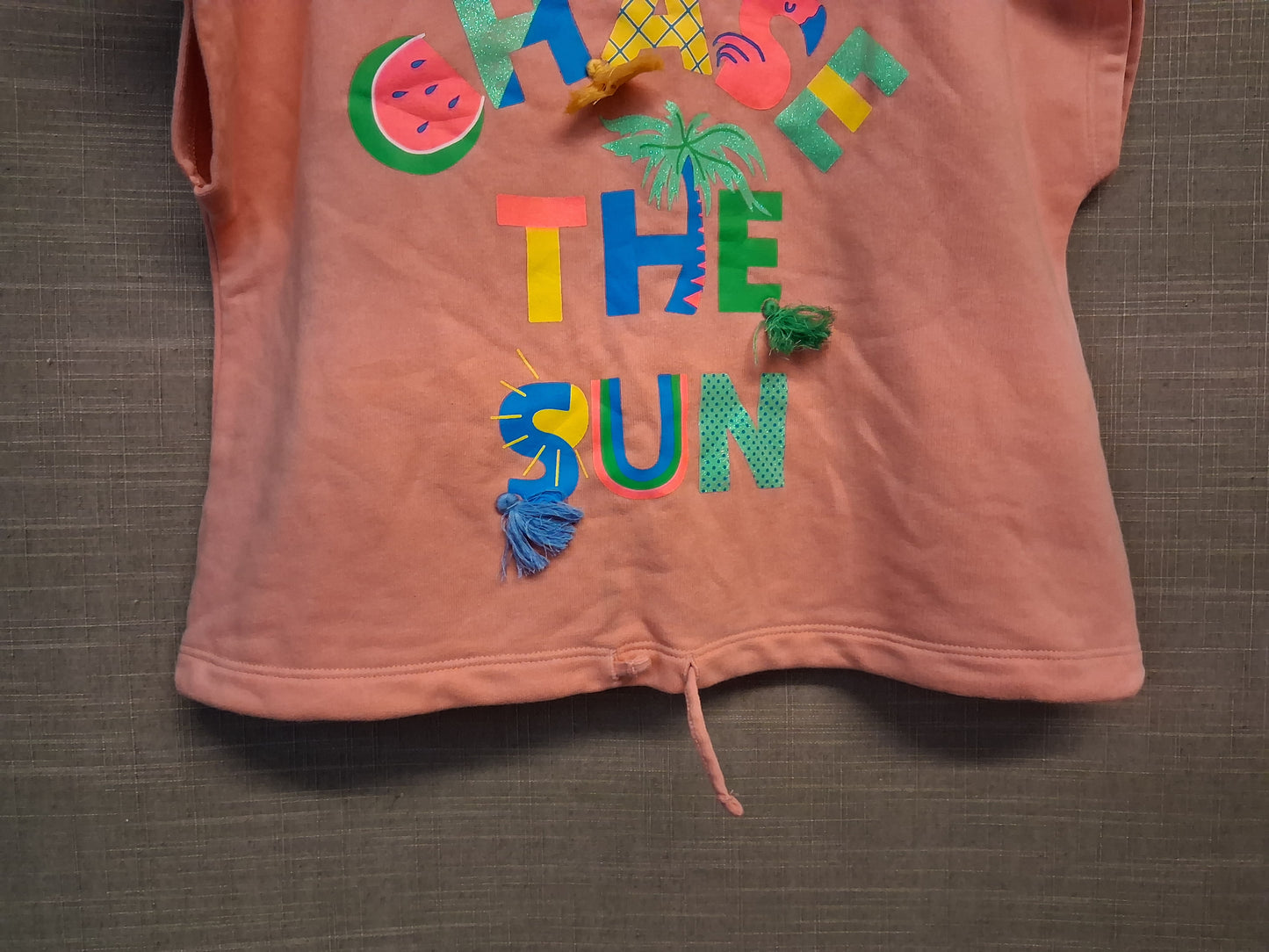 Next Girls Short Sleeve Sweater Jumper Age 11 Years