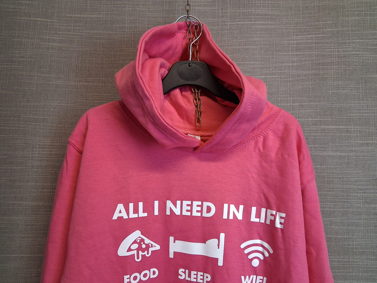 Just Hoods Girls Hoodie Pink Age 12-13 Years New