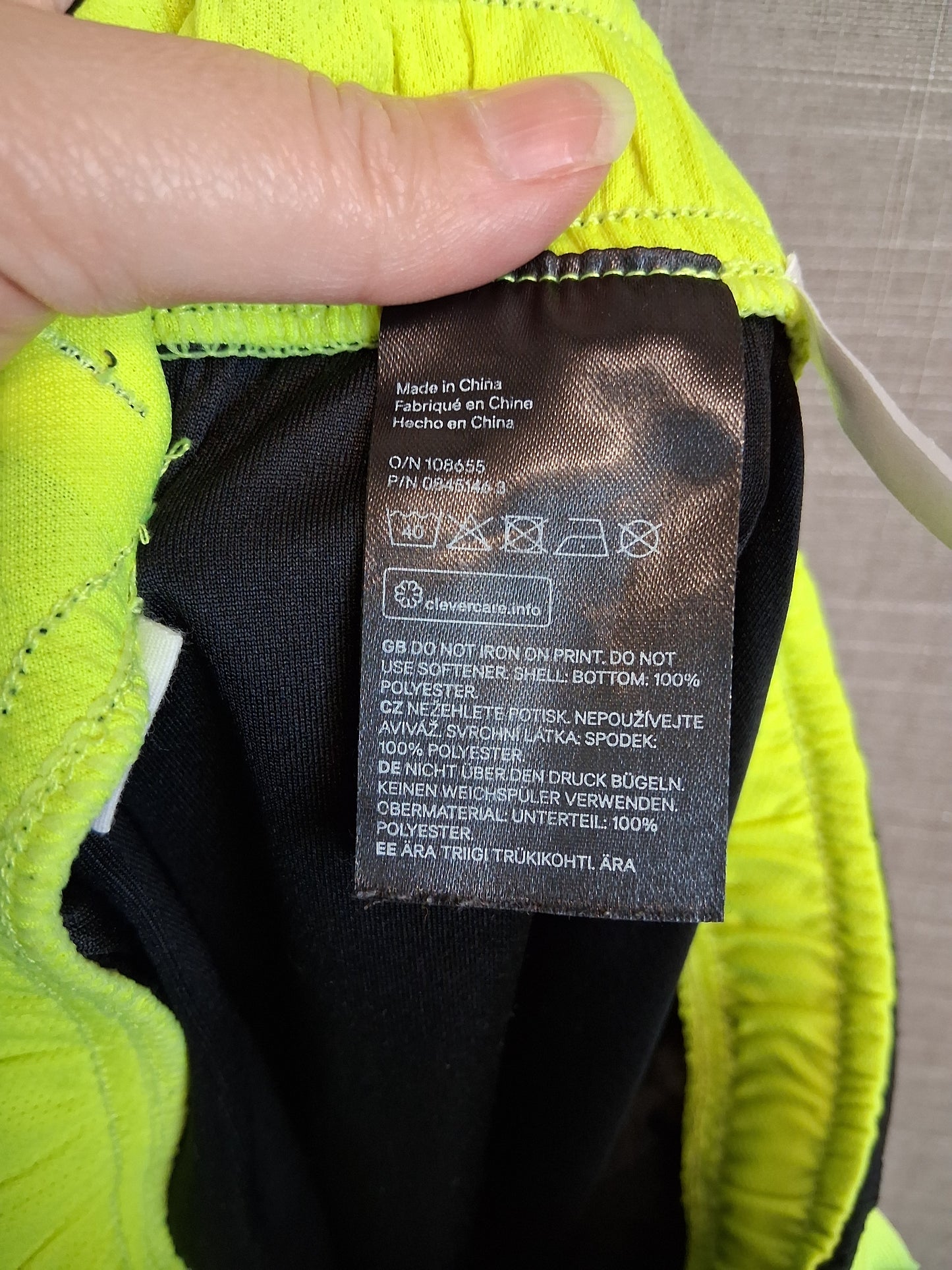 H&M PlayStation Black Shorts Age 8-10 Years