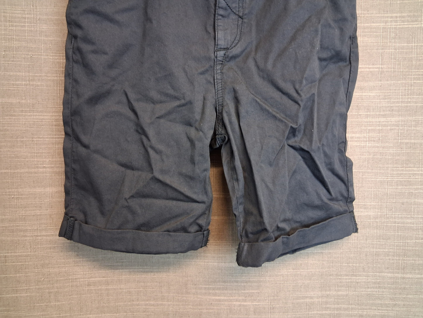 Nutmeg Boys Grey Chino Shorts Age 7-8 Years