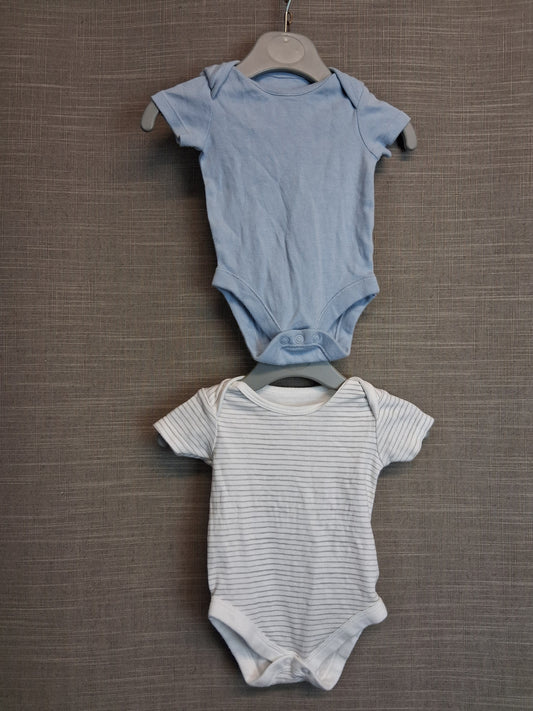TU Baby Bodysuits x2 Age Newborn