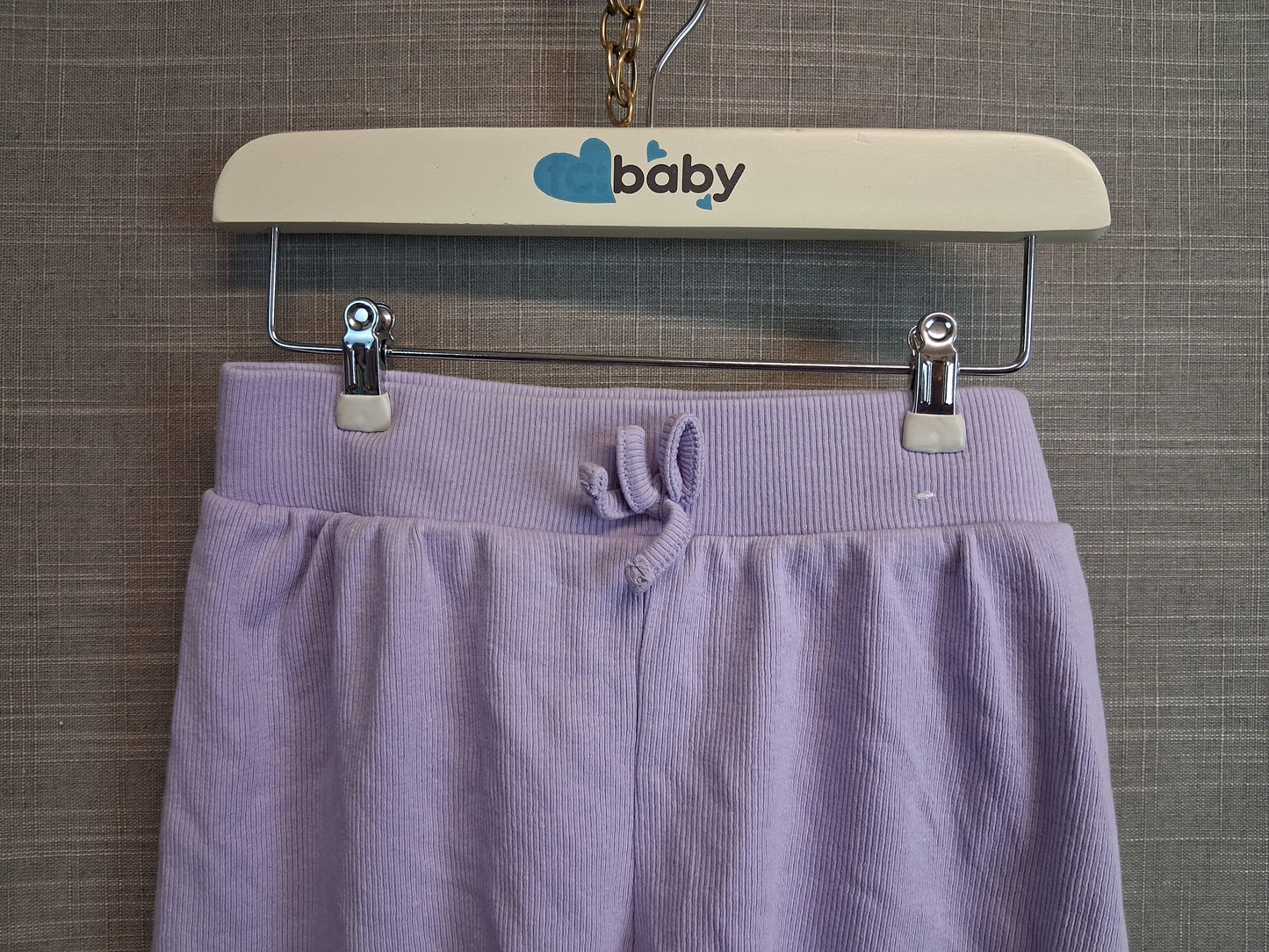 Primark Girls Lilac Jersey Shorts Age 4-5 Years