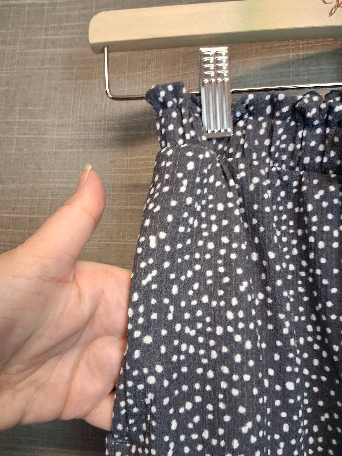 Nutmeg Girl Spotty Summer Lightweight Trousers Age 9-10 Years