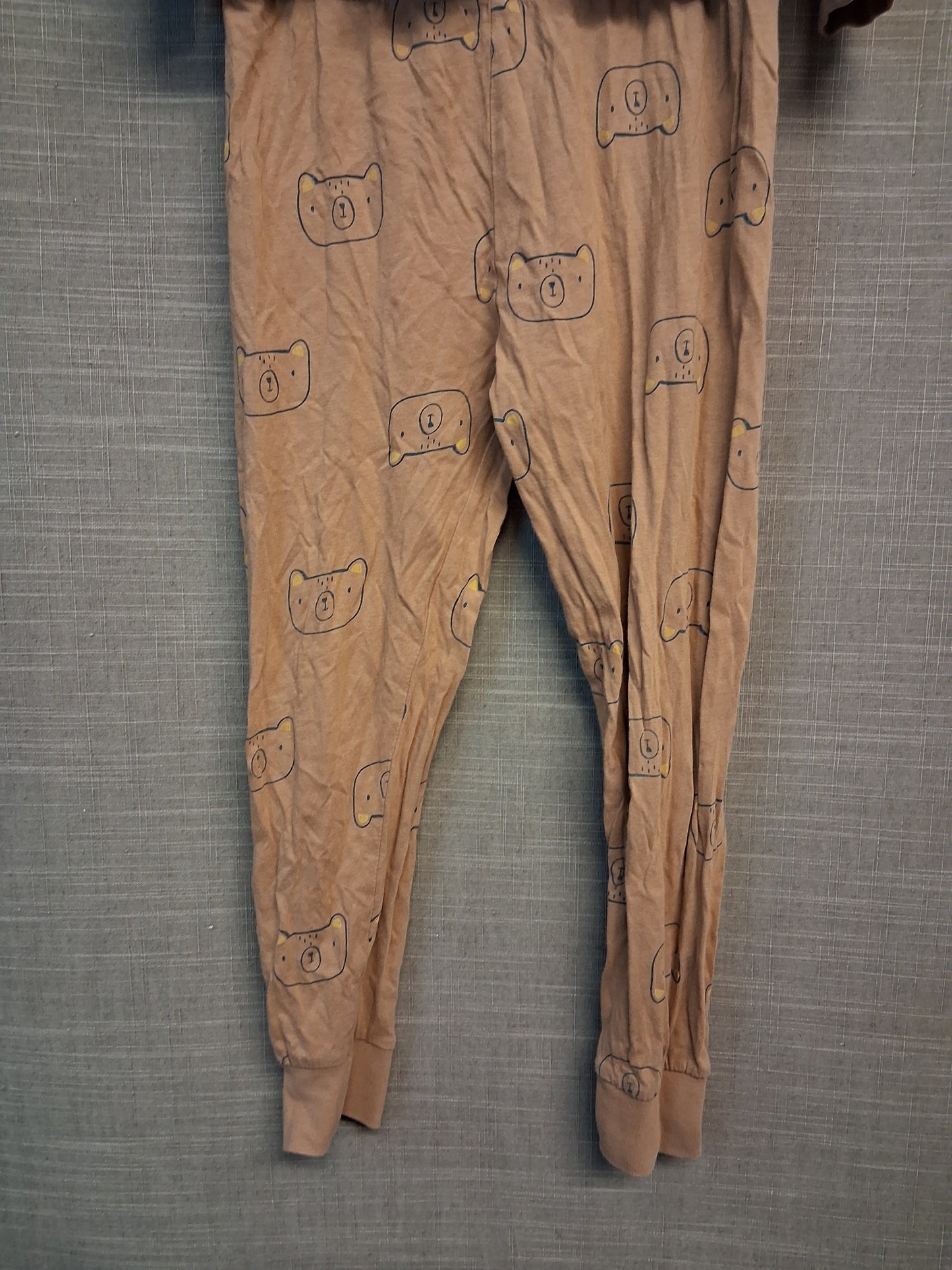 George Boys PJ Pyjamas 2 Piece Set Age 5-6 Years Brown Bears