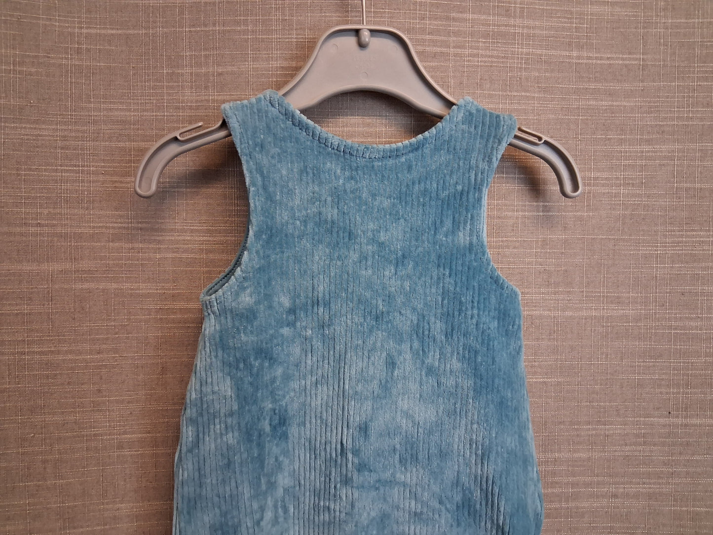 Peter Rabbit Blue Velour Romper One Piece Age First Size