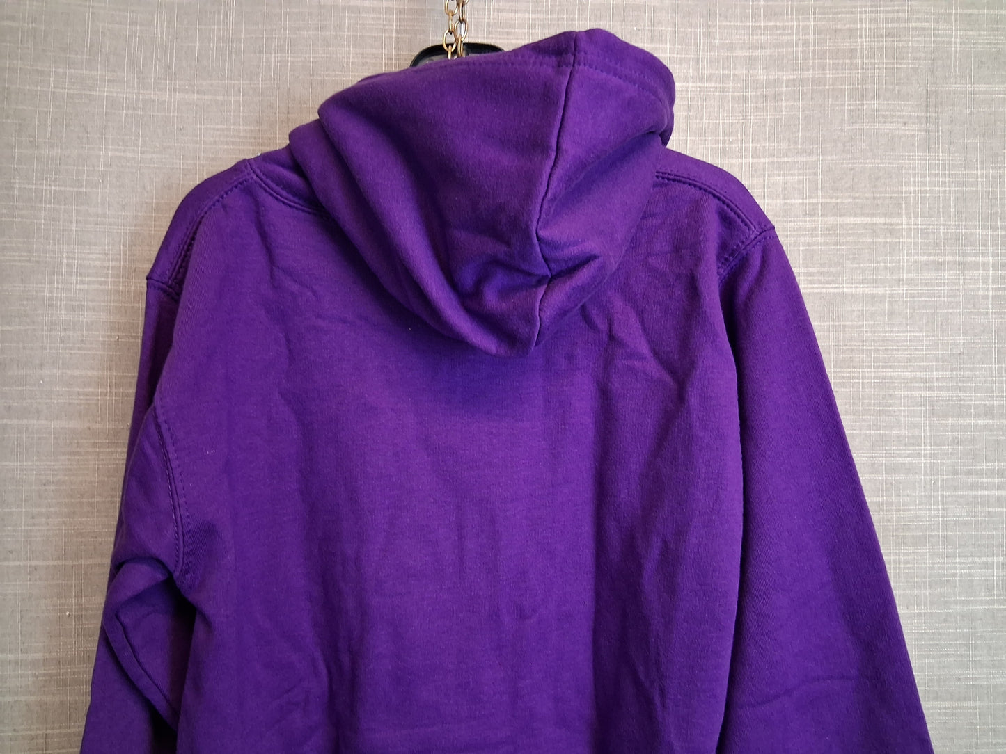 Just Hoods Girls Purple Hoodie Jersey Age 8-10 Years