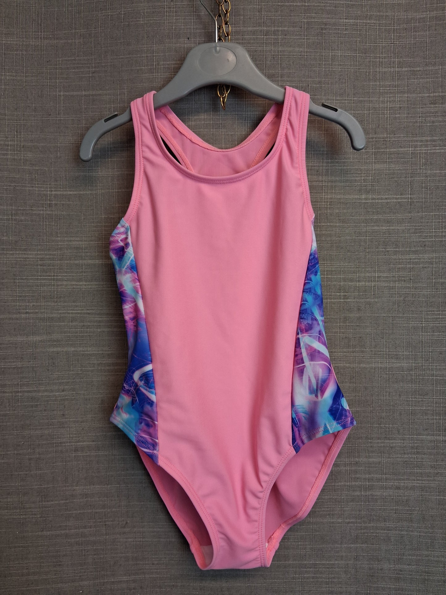 George Girls Swimsuit Pink One Piece Age 5-6 Years