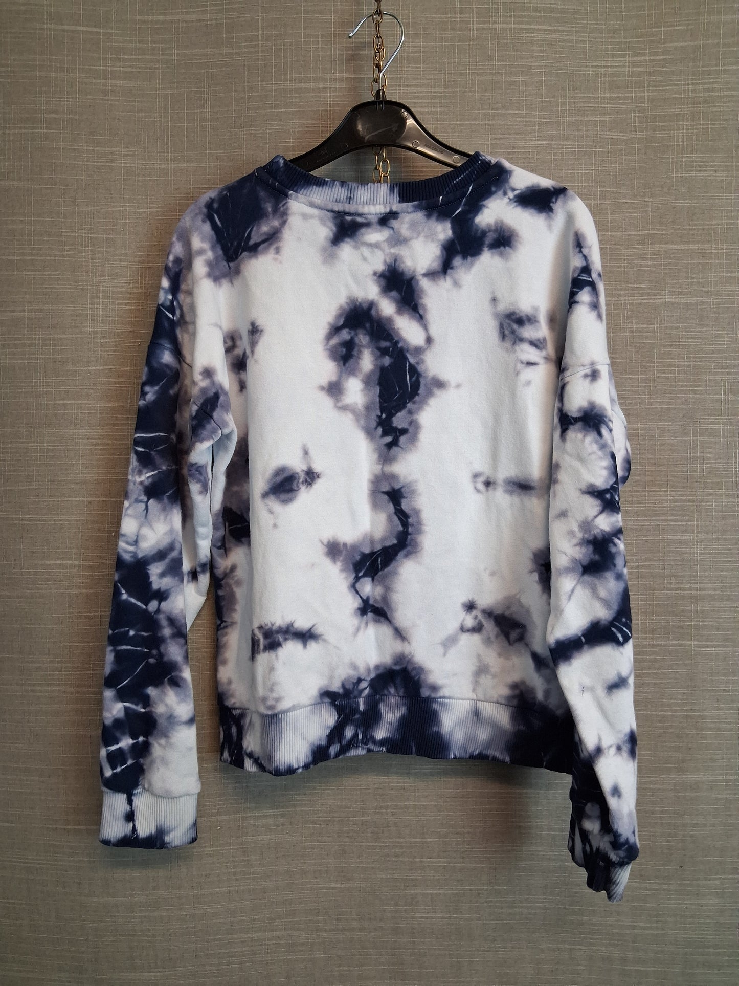 George Boys Black White Tie Dye Sweater Age 9-10 Years