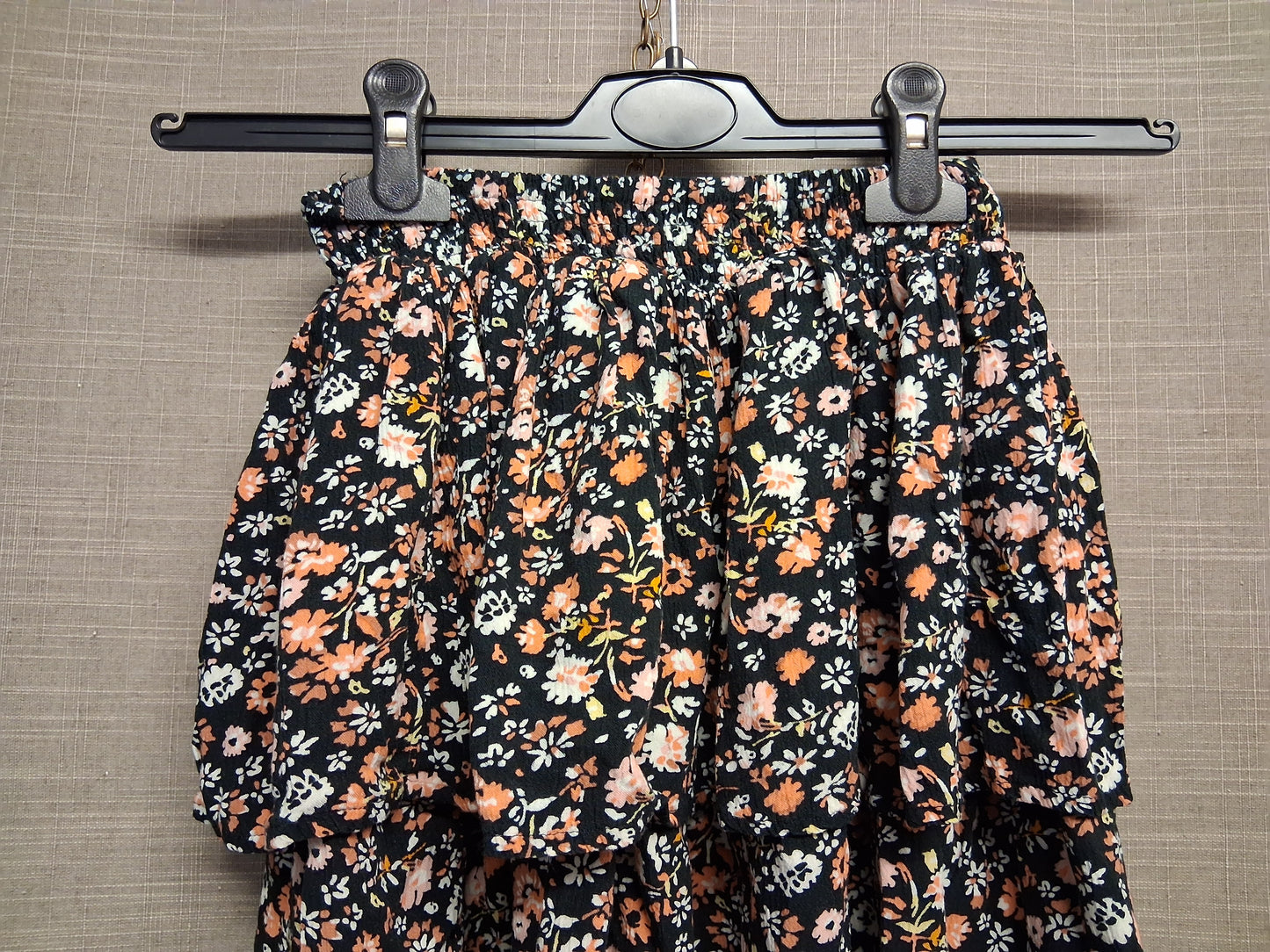 F&F Girls Floral Multicolour RaRa Skirt Age 8-9 Years