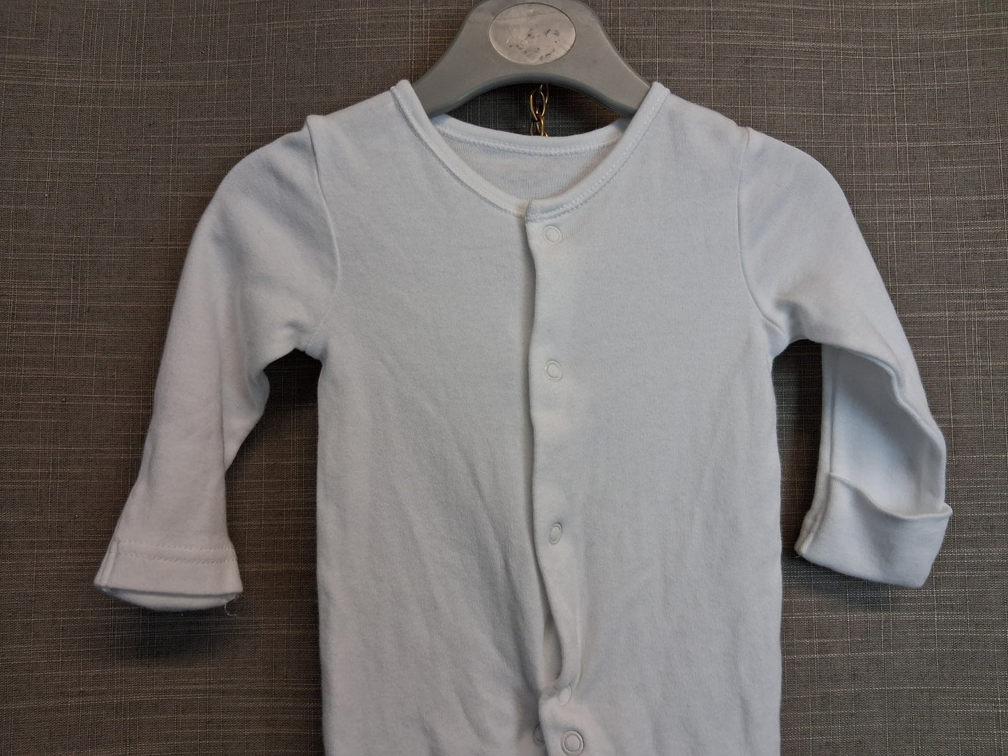 George Boys White Sleepsuit Romper Age Tiny Baby