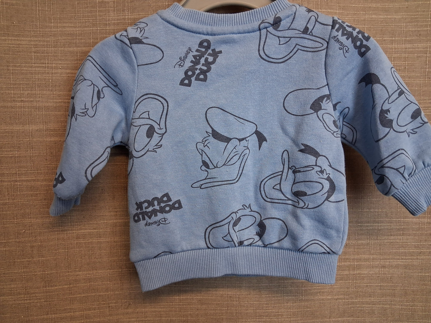 Primark Disney Donald Duck Sweater Blue Age 0-3 Months