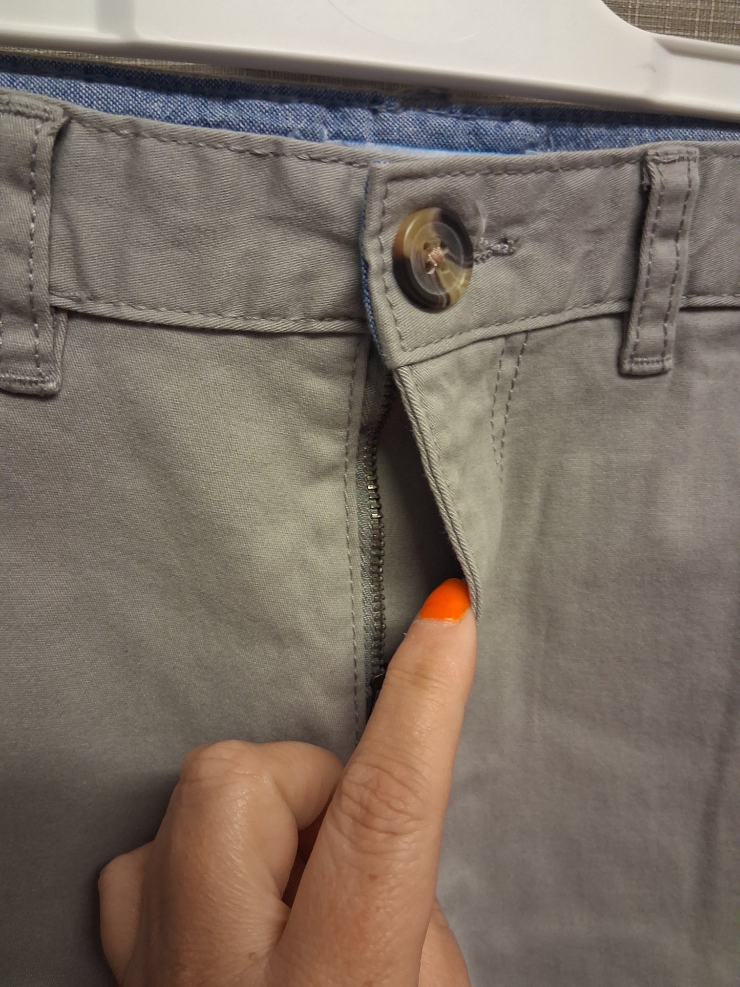 Primark Boys Grey Chino Shorts Age 8-9 Years