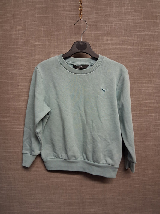 Next Boys Pale Green Sweater Jumper Age 5-6 Years