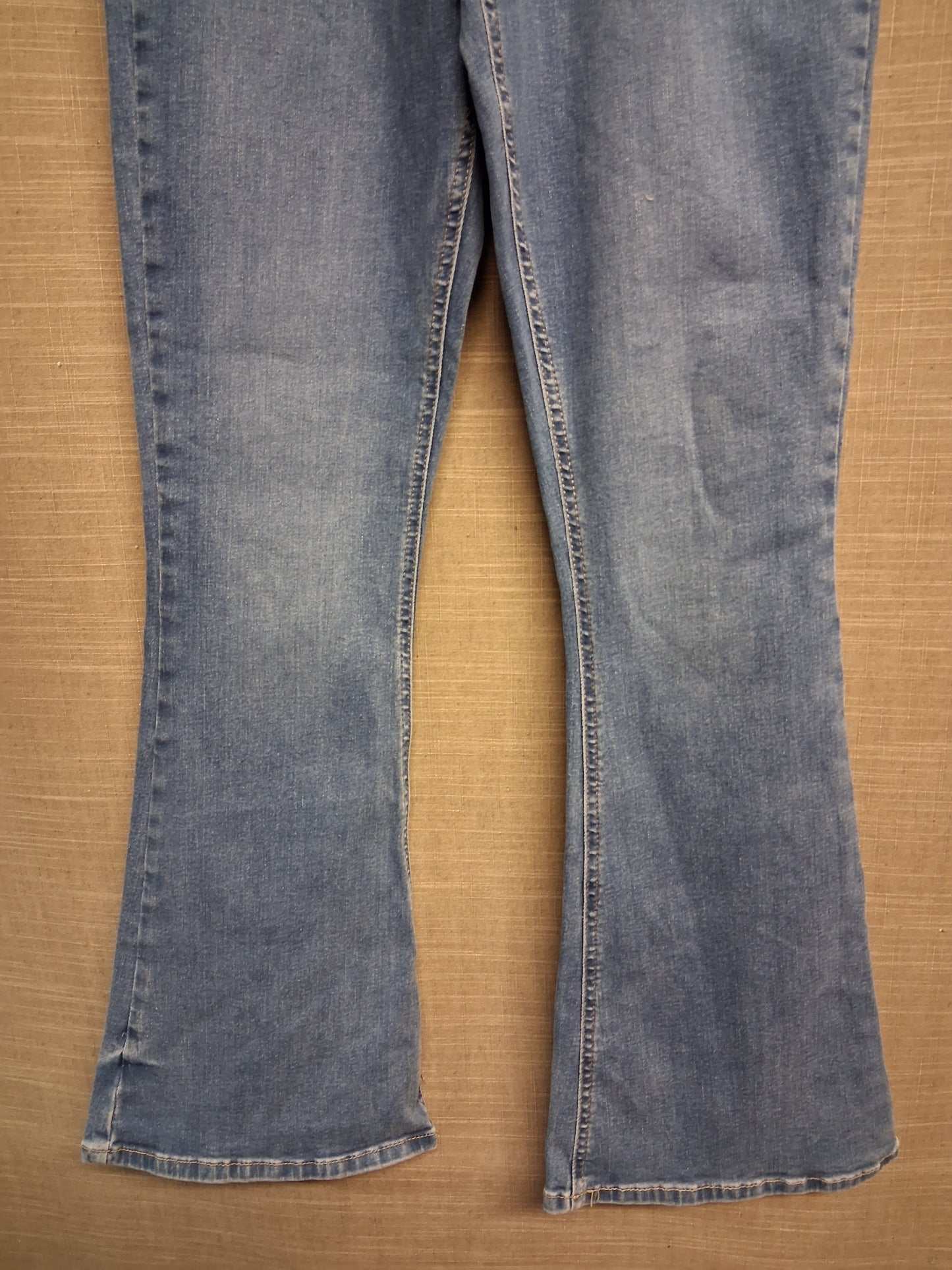 River Island Girls Blue Denim Bootcut Jeans Age 13/14 Years