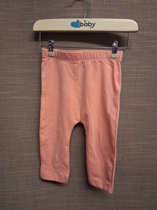 Matalan Girls Pink Leggings Age 0-3 Months