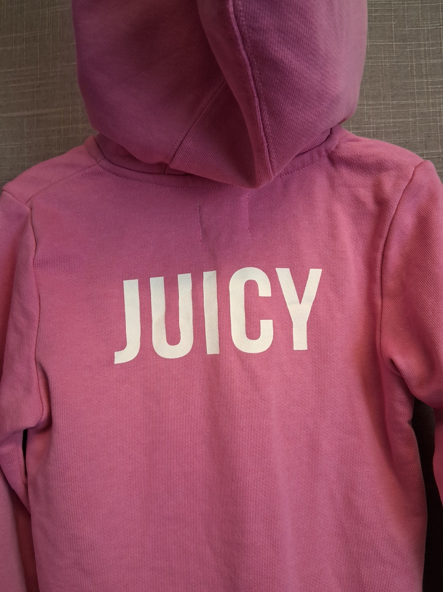 Juicy Couture Pink Hoodie Full Zip Jersey Age 3 Years