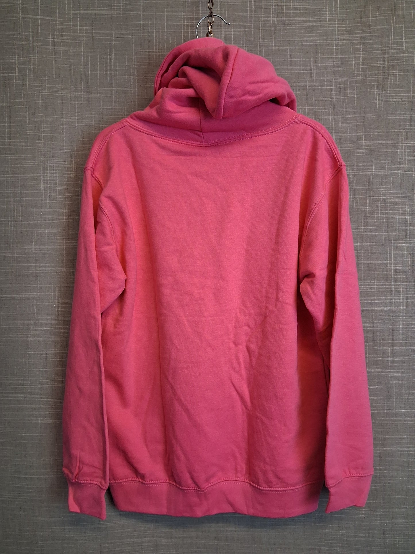 Just Hoods Girls Hoodie Pink Jersey Age 9-11 Years