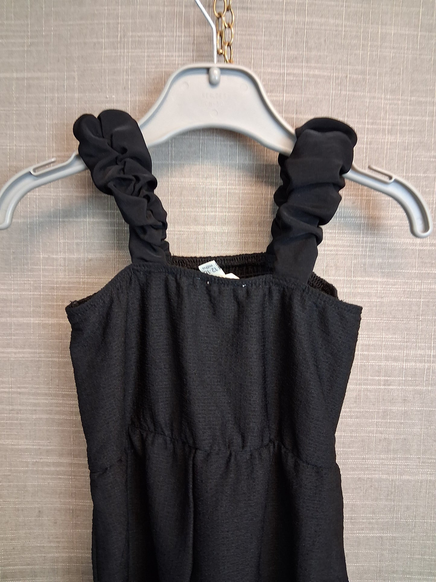 River Island Girls Playsuit Age 12-18 Months Black