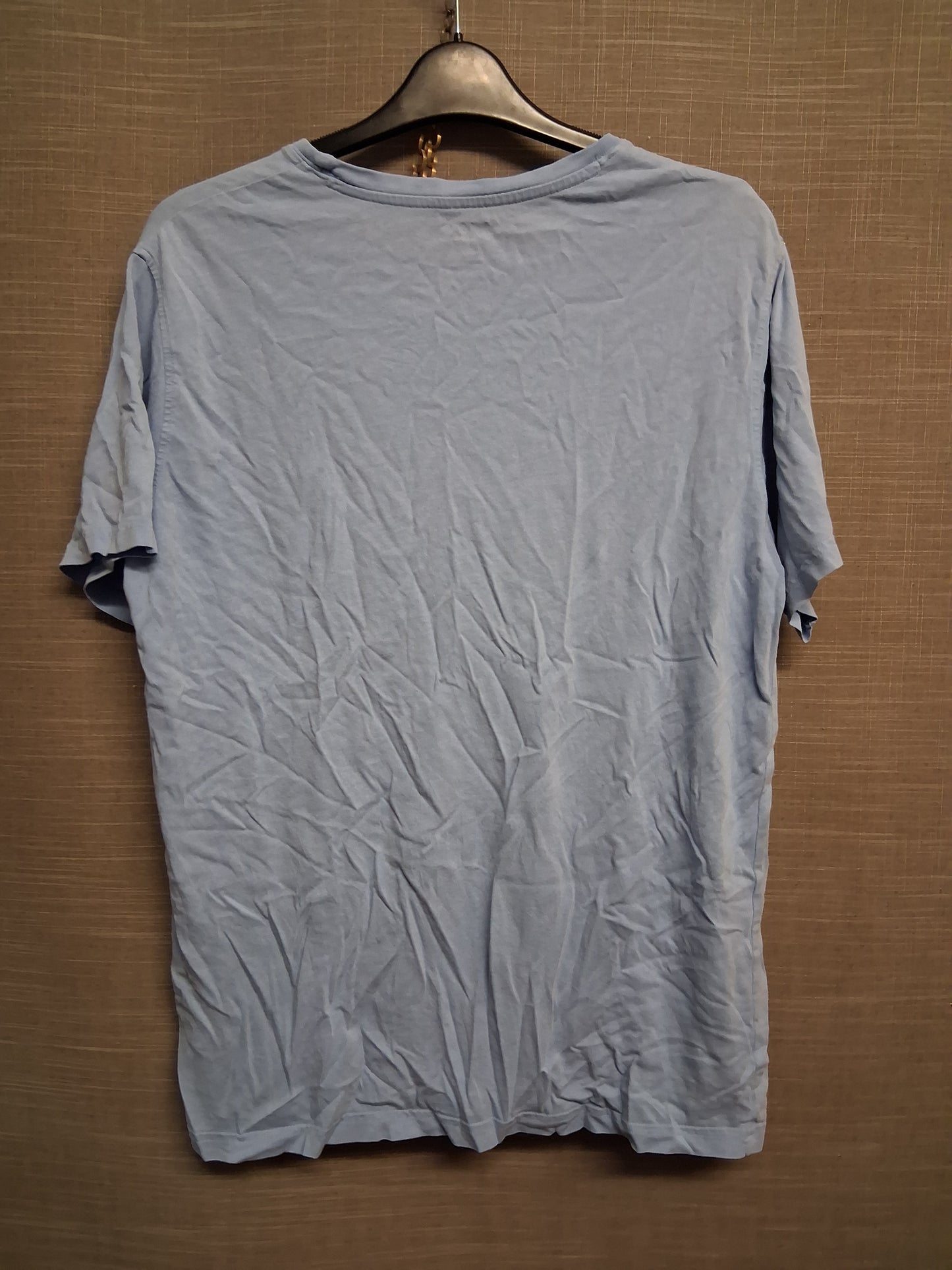 Marks & Spencer Blue Crew Neck T-Shirt Short Sleeve Age 15-16 Years