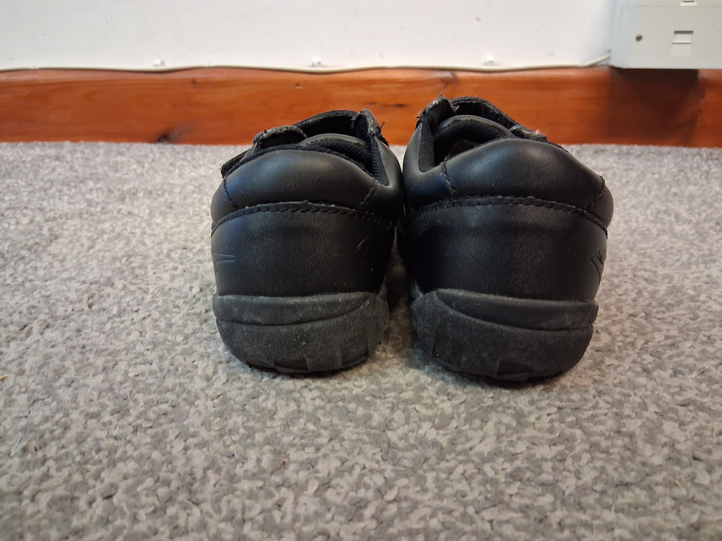 Gola Boys Black School Shoes Size 10 New