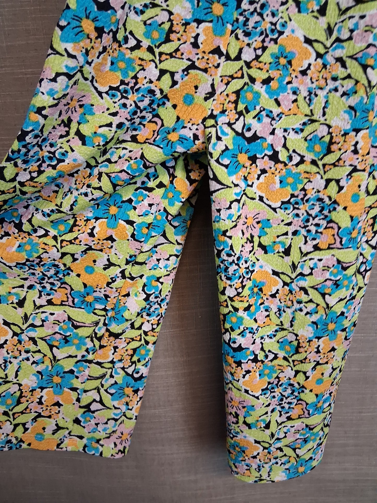 Primark Girls Multicolour Floral Jumpsuit Age 10-11 Years