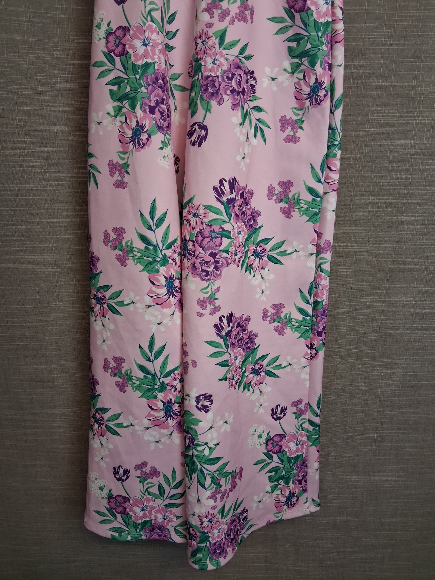 George Girls Pink Floral Jumpsuit Age 9-10 Years New