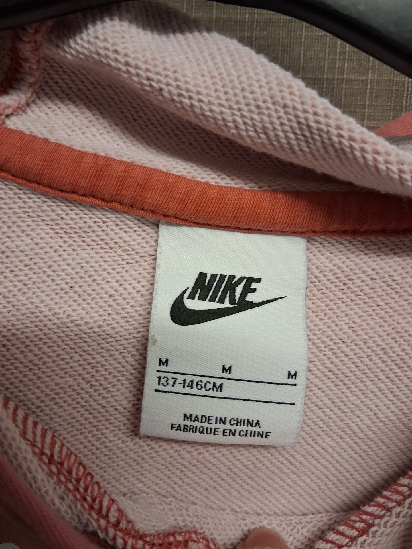 Nutmeg Pink Ombre Hoodie Sweater Age 9-11 Years