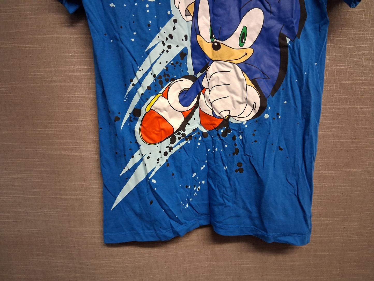 Next Boys Blue Sonic The Hedgehog T-Shirt Age 16 Years